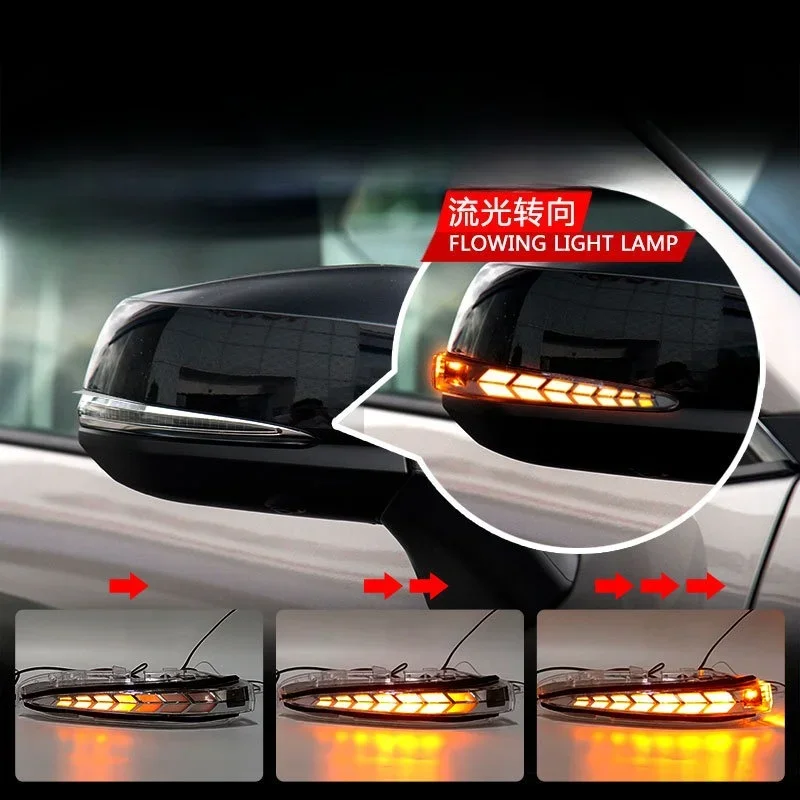 For Toyota VOXY 80 Series Led Side Mirror Turn Signal Fender Marker Daytime Running Light Modification Accessories