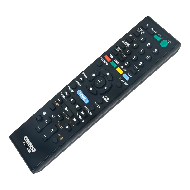 RM-ADU126 Replace Remote Control For Sony Blu-Ray Disc/DVD Home Theater System 1-489-835-11 BDV-B1 HBD-B1 SA-WSB1 Accessories