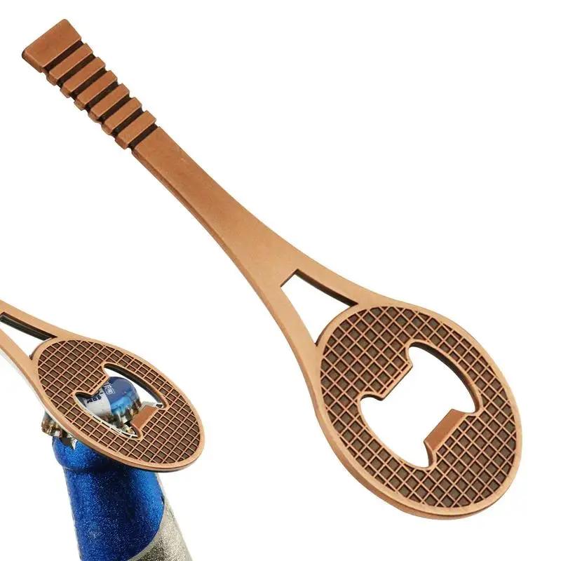 

Tennis Bottle Opener Beer Bottle Opener Multifunctional Portable Racket Bottle Opener kitchen Gadgets for Wine Cards Beer