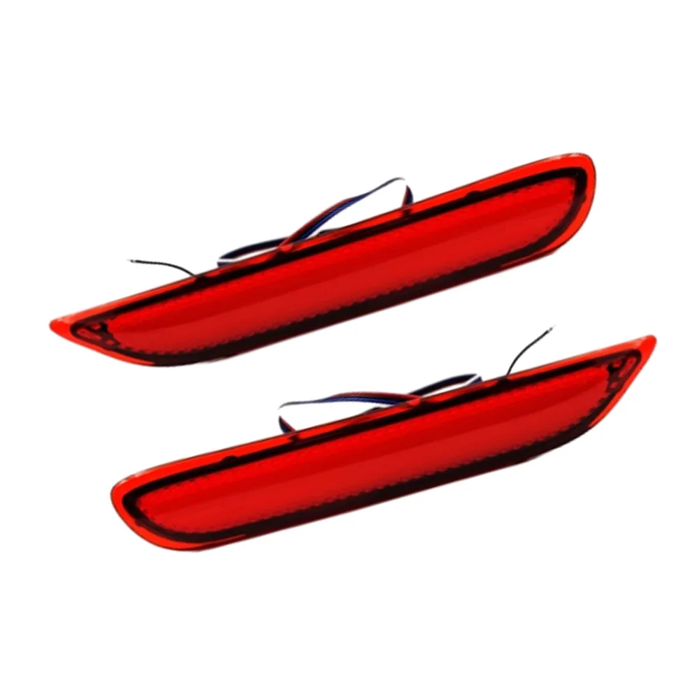 

Running light Special Rear Bumper Lamp Red Housing LED Rear Bar Light LED Brake Light Fit For Nissan X-Trail 2014-2016