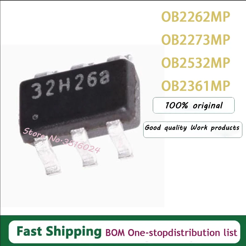 10pcs OB2263MP SOT23-6 OB2263 SOT OB2263AMP SMD PL3563 OB2273MP OB2273 OB2262MP OB2262 OB2532MP OB2532 OB2361MP OB2361
