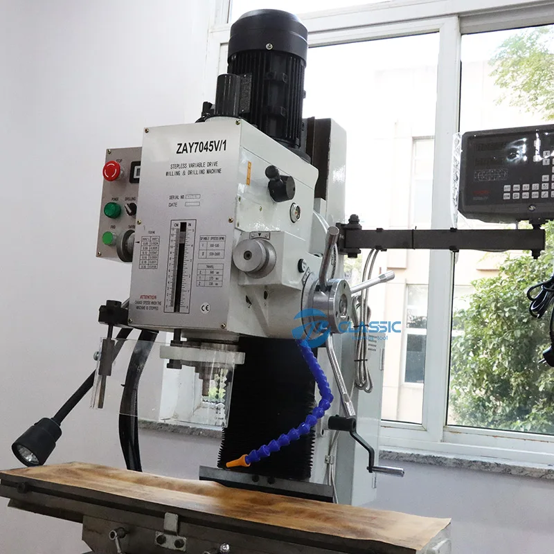 Factory directly sale mini drilling and milling machine ZAY7045  with CE for hobby