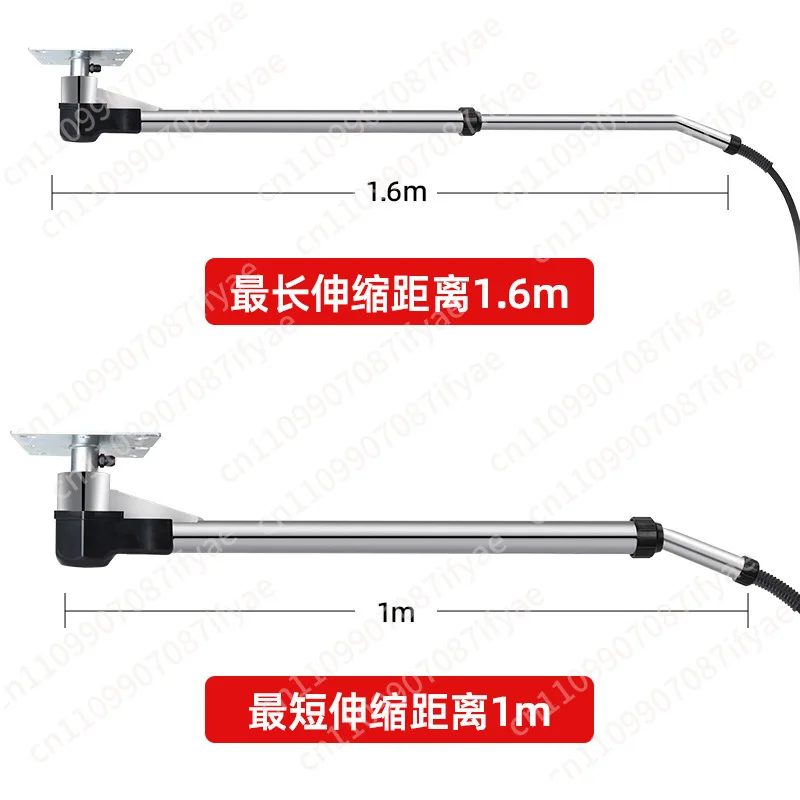 Auto telescopic high pressure car wash cantilever 360 degree telescopic swing arm Auto repair beauty equipment rocker arm