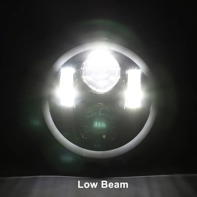 

Хорошая фара 5,75-дюймовая модифицированная фара Harley с поворотом апертуры, дневного хода, сигнальная лампа дальнего и ближнего света