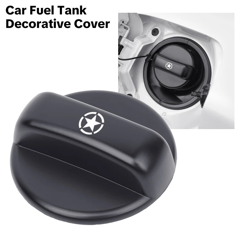Tapa de llenado de tapón de tanque de gasolina para coche # 98 # Cubierta embellecedora de tapa de tanque de combustible 95 para Jeep Grand Cherokee Compass Patriot Renegade Wrangler L