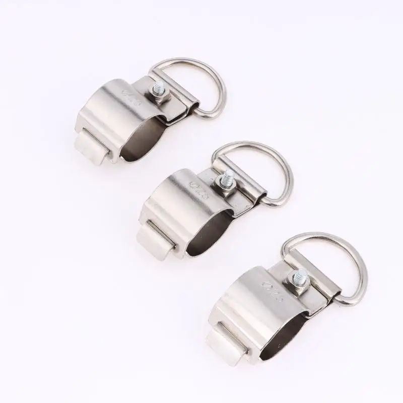 1/4Pcs Universal Shoulder Strap Trimmer Shaft Clamp Grounding Wire Pipe Clamp Cordless String Trimmers Garden Equipment Parts