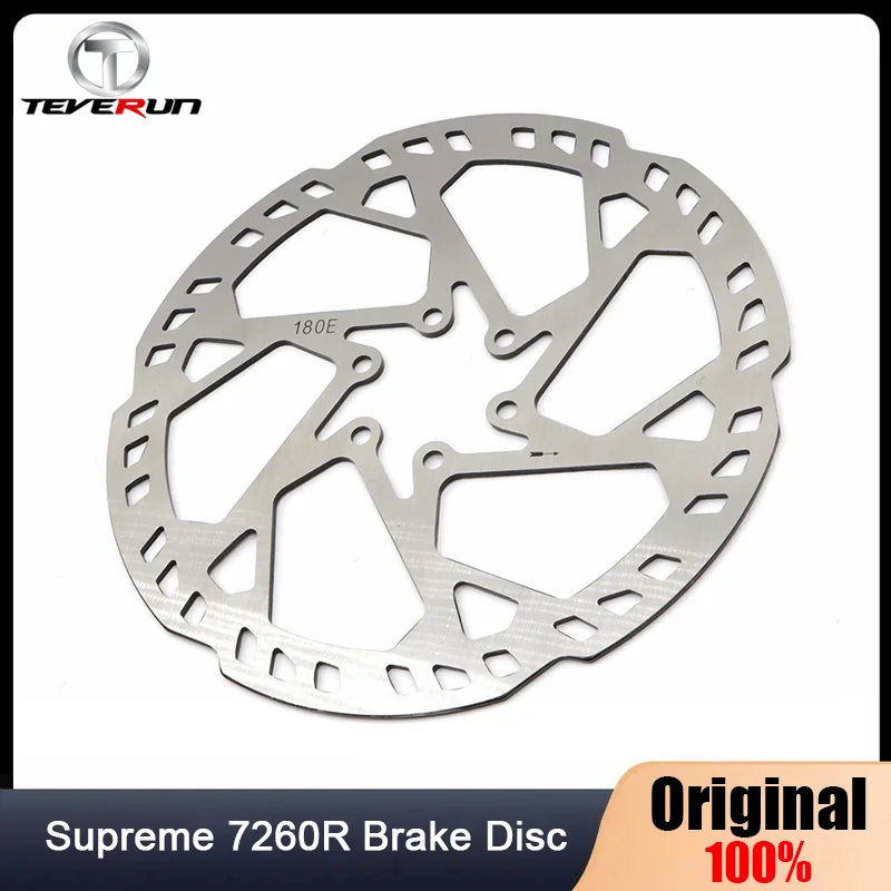 

Original Teverun Front Rear Brake Disc For Teverun Fighter Supreme7260R Electric Scooter 180mm Stainless Steels Brake Disc Parts
