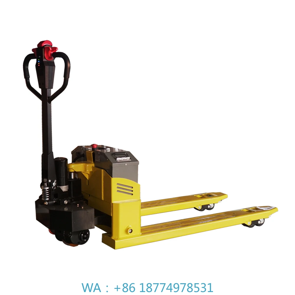 Direct Sales Price Advantage Electronic Pallet Jack Full Electric Hydraulic Pallet Truck 3T Load Capacity Factory