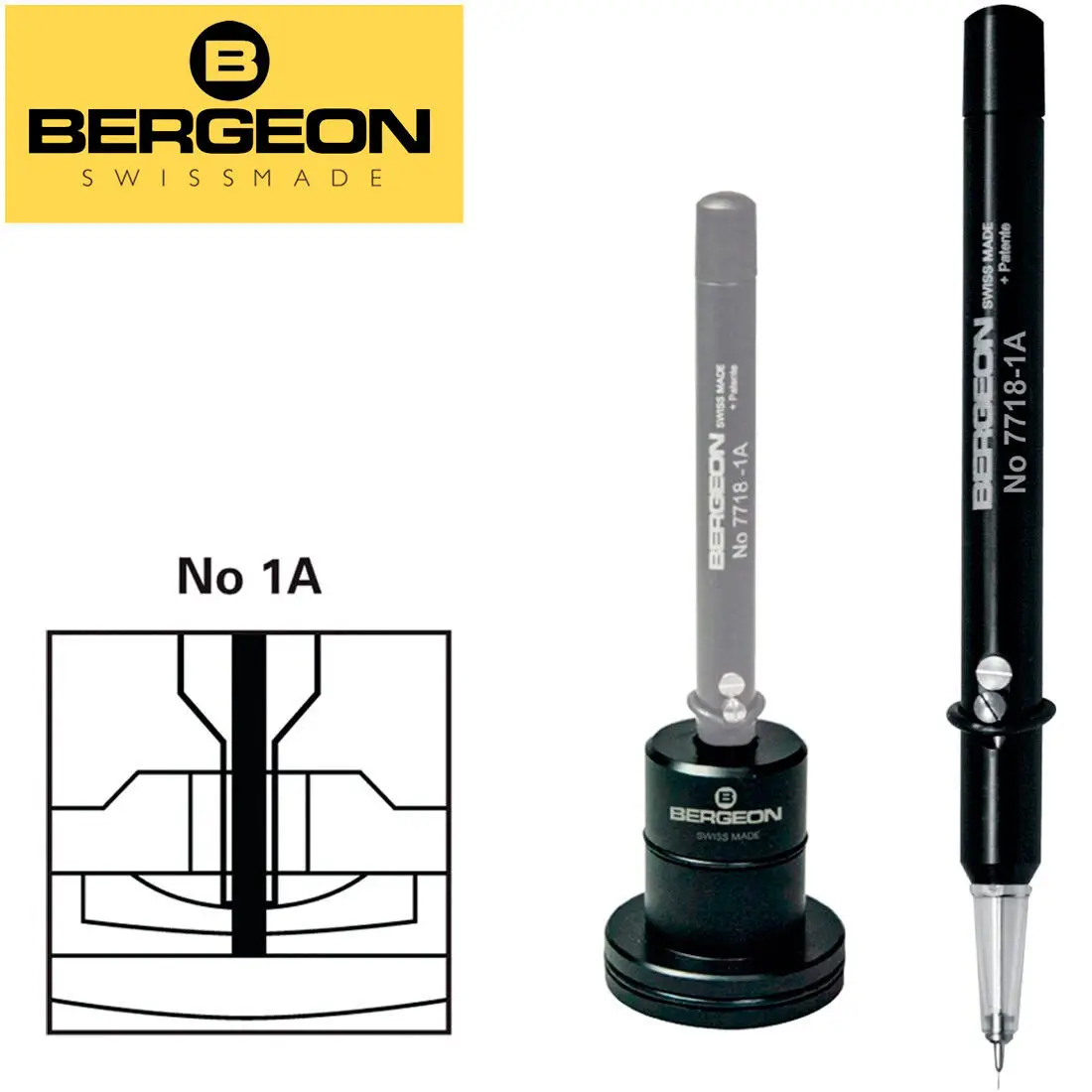 

Bergeon 7718-1A Automatic No 1A Individual Drop Deposit Oiler Watches Watchmakers