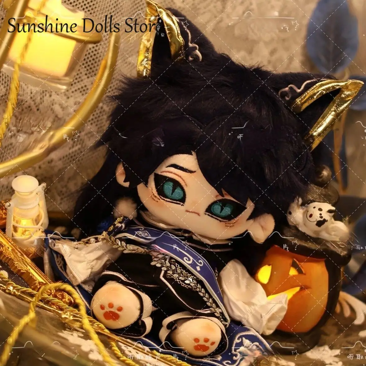 

Anime Identity V Alva Loren Handsome Boy Plush Doll Body Anime Cosplay Dress Up Stuffed Plushie Toys Idol Figures Xmas Gift