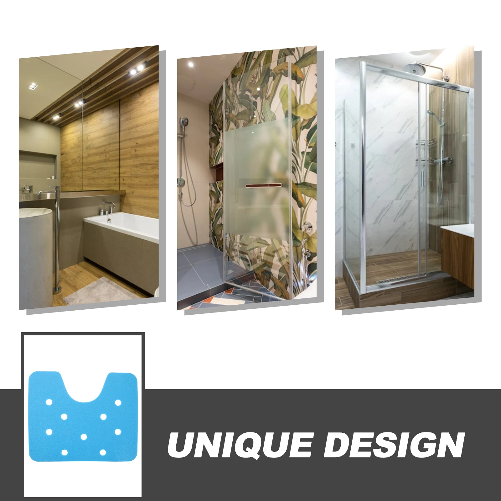 

Bathing Bench Cushion Waterproof Anti-Slip Shower Seat Pad For Elderly Pregnant Women Portable Bathroom Accessory Health