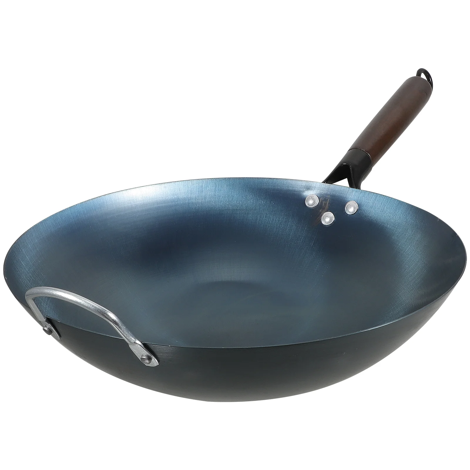 

Wok Fry Pans Non Stick Stove Everyday for Gas Wood Kitchen Supply Round Bottom Griddle