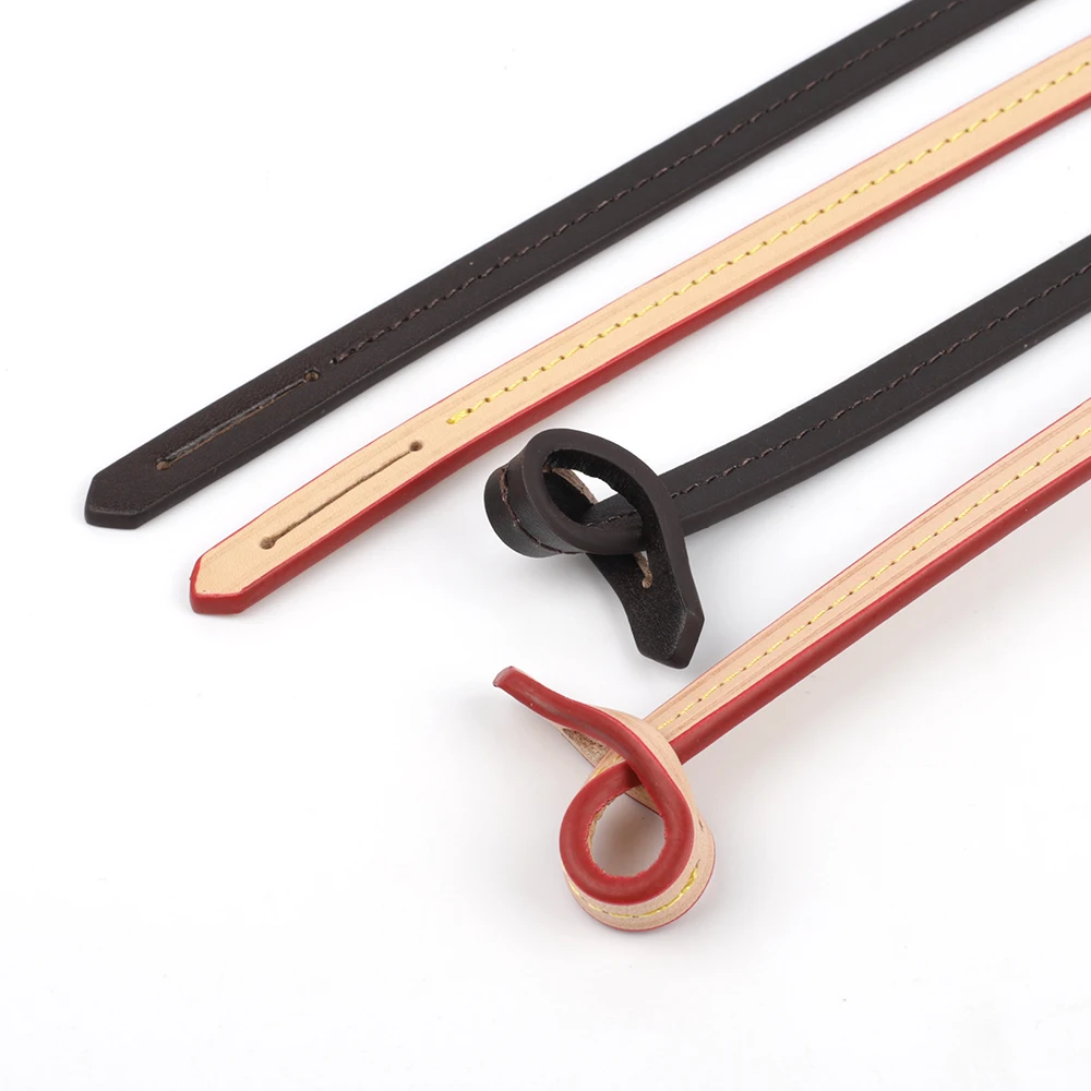 Genuine Leather Bag Handle Short Strap Shoulder Detachable Bag Replacement Women Cowhide Wrist Strap Accessories