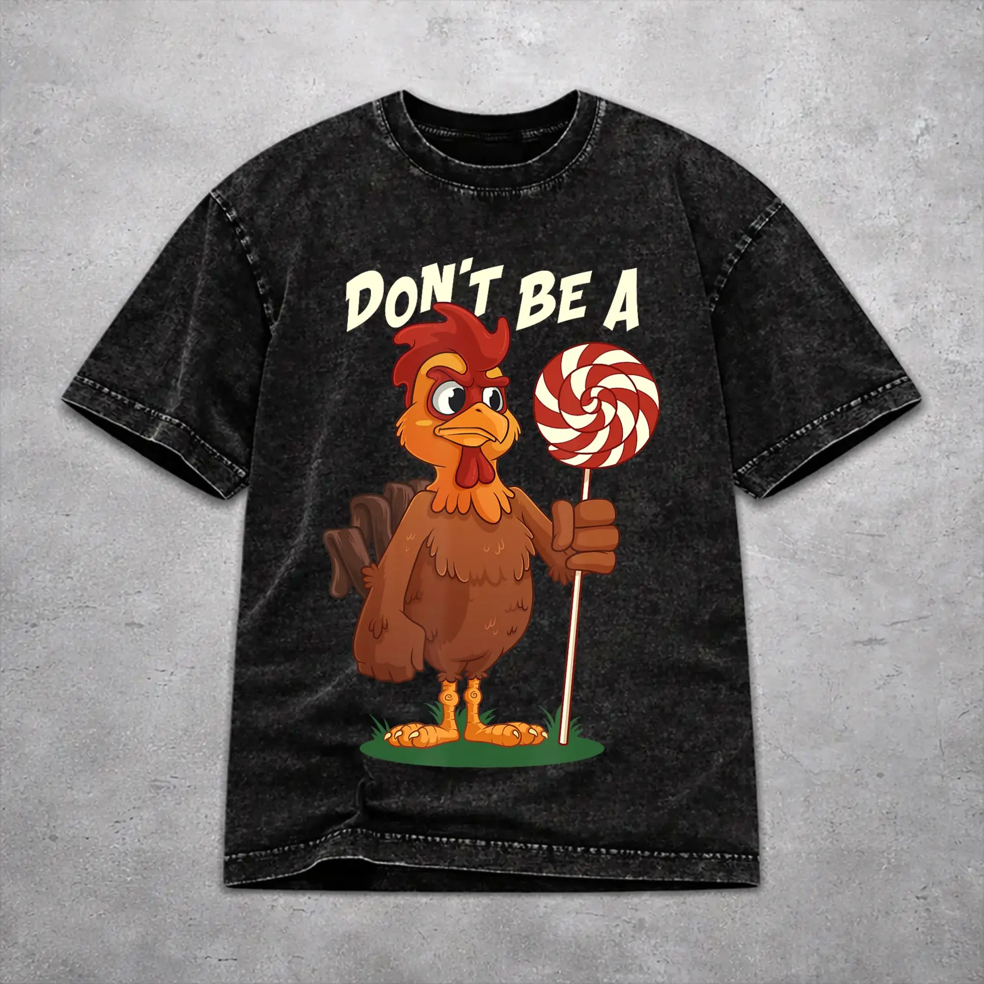 Men Women Wased T-shirts Don't Be A Sucker Funny Chicken Meme Printed Shirt Outfit Street  Tee Shirts