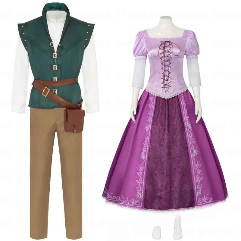 Costume de cosplay Princesse aux longs cheveux, Costume d'aventure magique, Costume d'Halloween, Le Prince, Costume traditionnel chinois pour femme
