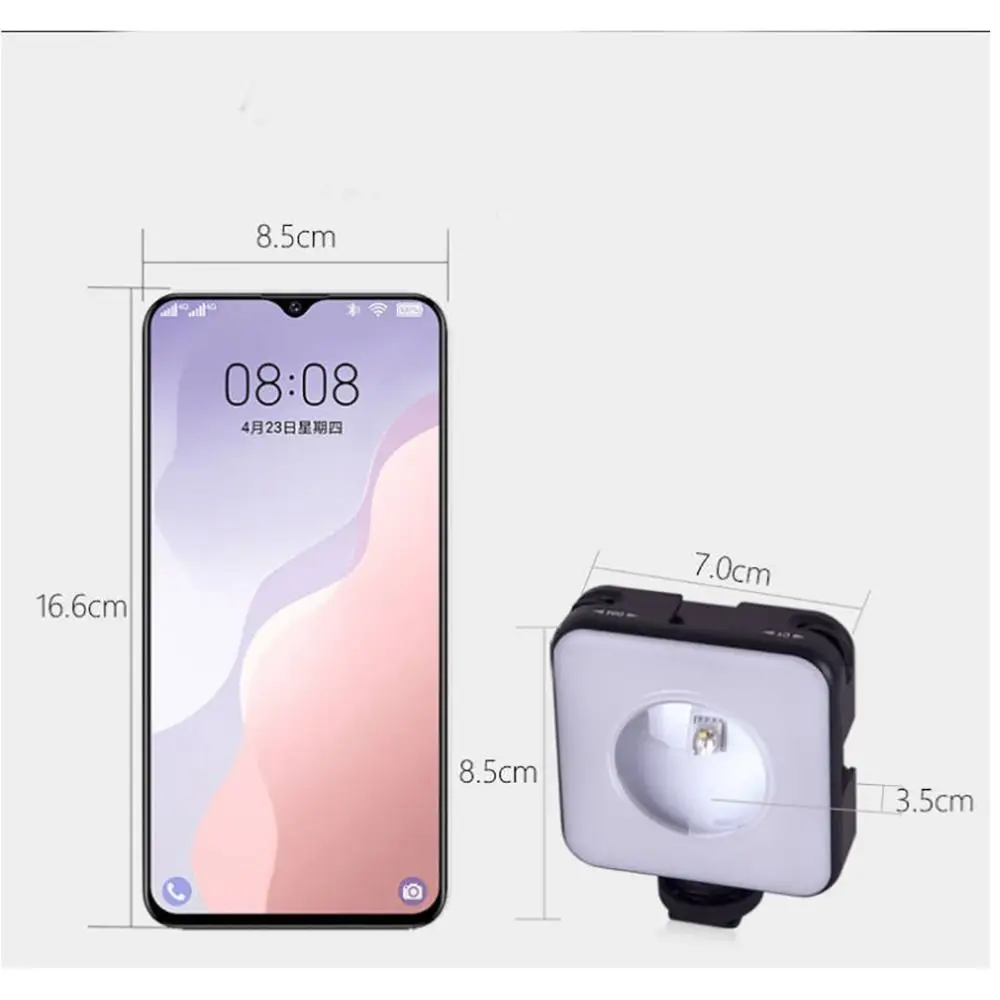 Mood Lighting RGB Sunset Lamp Adjustable Brightness Photography Lighting Multicolor Changing Light RGB Lighting