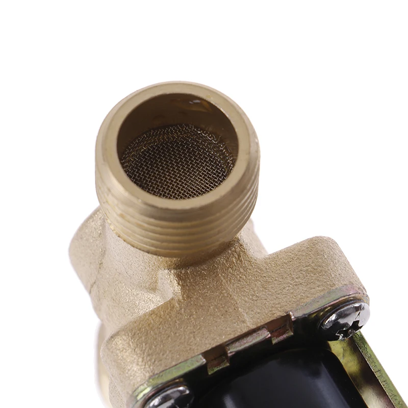 ソーラー給湯器用真ちゅう製電気ソレノイドバルブ、g1/2 "、dc 12v、24v、ac 220v