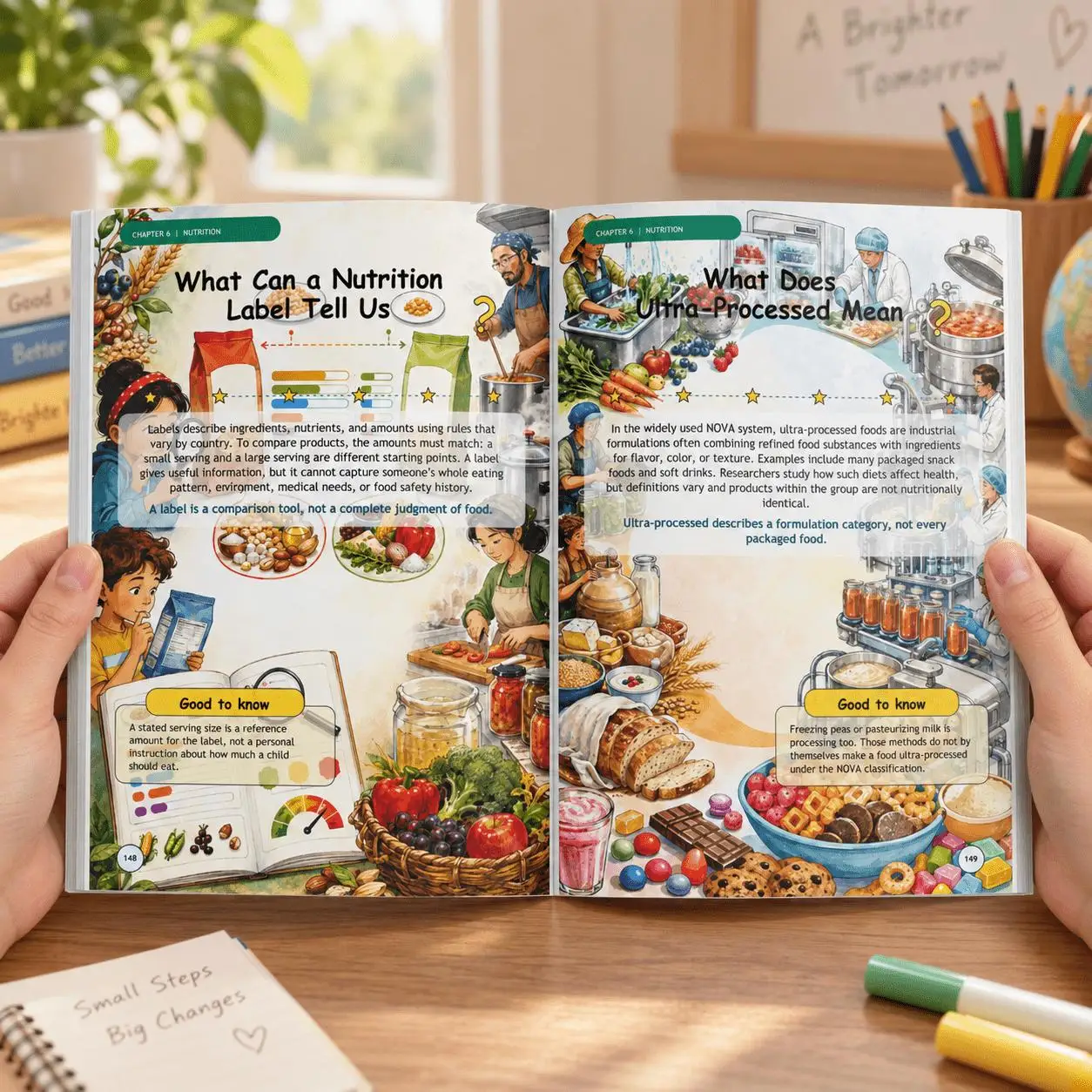 Food & Nutrition Science Notebooks, Metabolism, Food Allergies, Immune System, Healthy Eating, Human Body Science, Illustrated