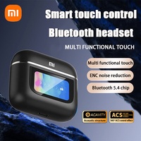 Xiaomi V8 TWS ANC+ENC Earphone True Wireless Bluetooth Noise Cancelling Headphone In Ear Touch Screen Headset With Mic Earbuds