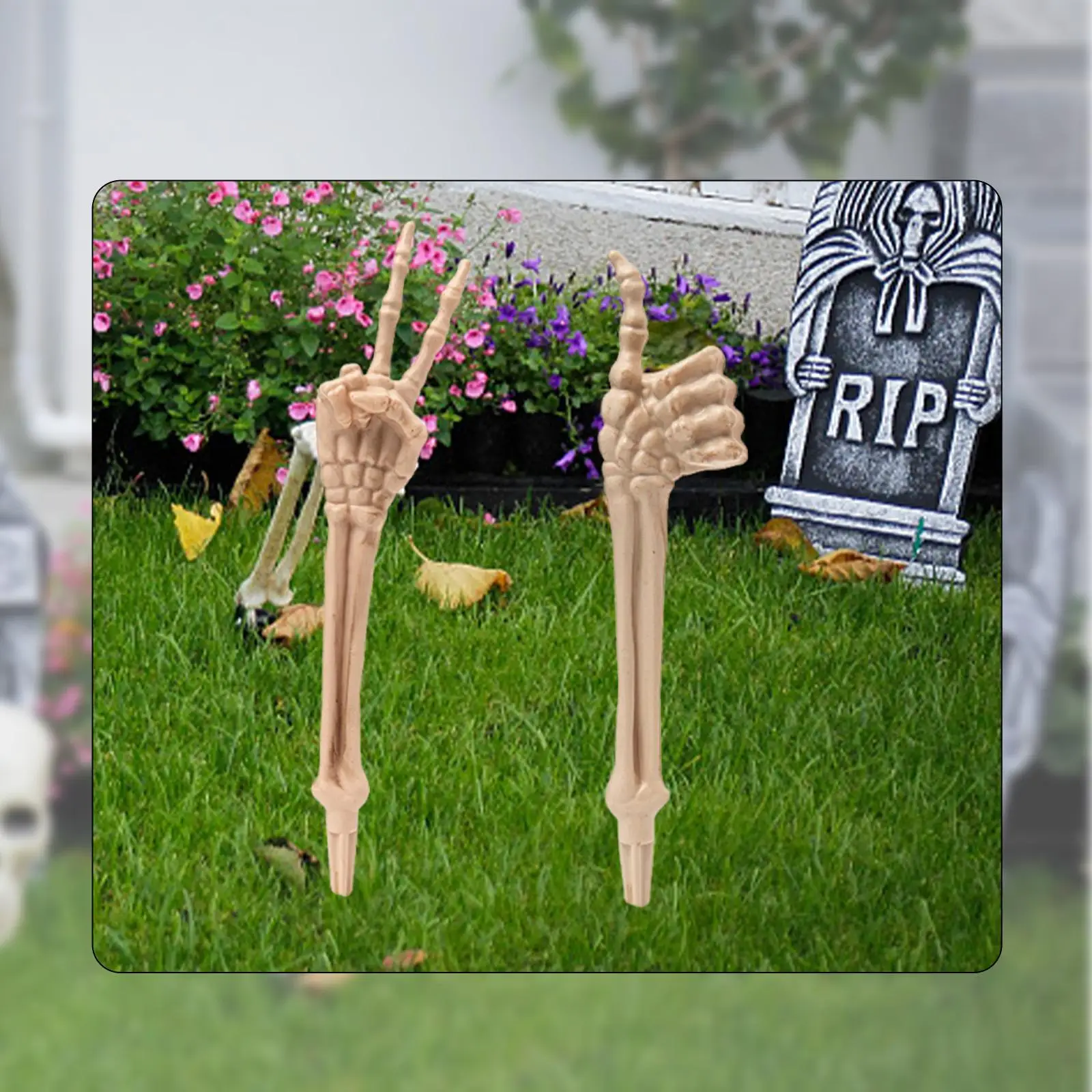 Halloween Skeleton Stake Decoration Halloween Decoration Realistic for Graveyard