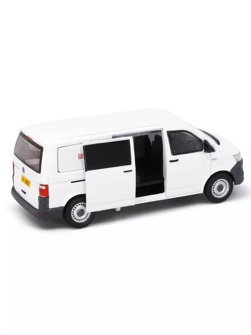 TINY 1:64 T6 Transporter GOGOX White Diecast Model Car