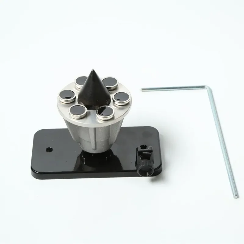 for 339075B for 42-047 Black Red Magnetic Wall Mount Blade Balancer for All Lawn Mowers