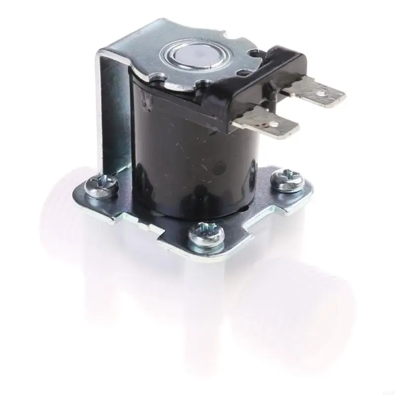 LXAF 12 V/24 V Kraan Solenoid voor Klep 2-Poort Normaal Gesloten Plastic Waterinlaat Control schakelaar voor Klep G1/2 Thr