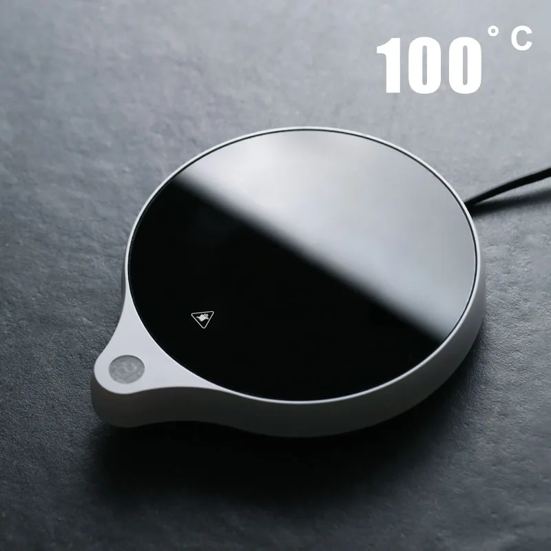 

220V Cup Heater Mug Warmer 100°C Hot Tea Maker Electric Hot Plate 5 Gear Heating Pad Coffee Milk Tea Warmer Coaster 200W