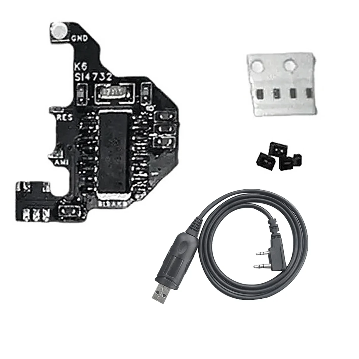 SI4732 Shortwave Radio Module+USB Programming Cable for Quansheng UVK5/UVK6 DIY Shortwave Modification Module Kit