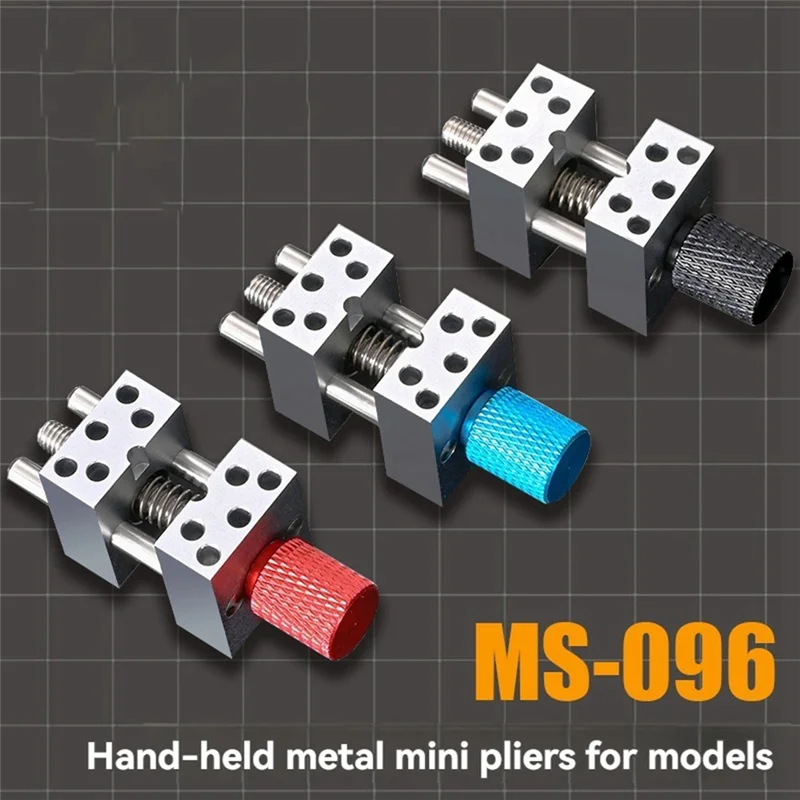 Model Clamping Tool Handheld Mini Bench High-Precision Split Bench Vise Seamless Clamping Model Building Tool-AA26