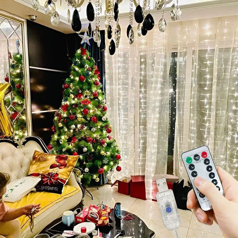 

Фонарики-гирлянды, 3 м/4 м/6 м, USB, 8 режимов