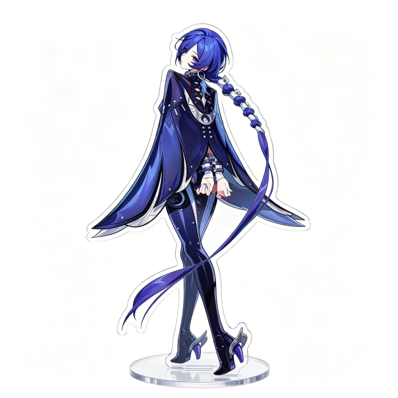 Zenless Zone Zero ZZZ Ellen Joe Burnice White Zhu Yuan Acrylic Stand Keychain Shark Maid Desk Decor Limited Edition Fans Gift