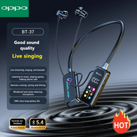 OPPO Color Screen Wireless Neckband Earphones 100 hour playback time TF Card Slot Long Battery Life Wireless Sports Earphone