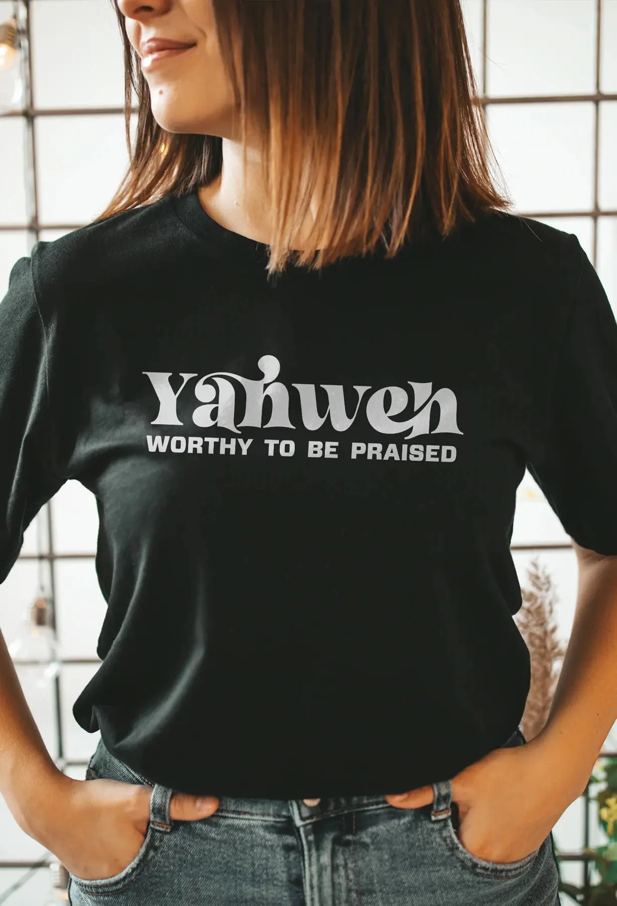 Yahweh T Shirt Lord Yahuah Messianic Hebrew Torah Tetragrammaton Faith Sayings For Christian