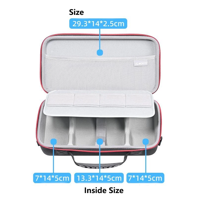 Update Protective Hard Case for Apple 2024 Mac Mini M4, Keyboard/Cable Organizer