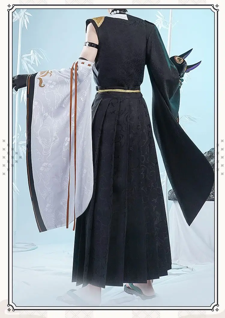 Halloween XIAO Costumes Game Genshin Impact XIAO clothes Cosplay Costume Anime Costume Outfit Full Set - view 4