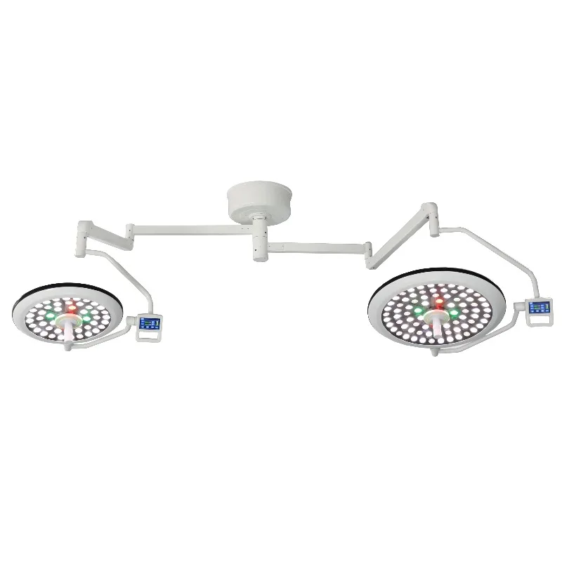 

Electric Double Head LED Shadowless Surgical Operating Light Medical Red and Green Light Mode with High Power Source 2026