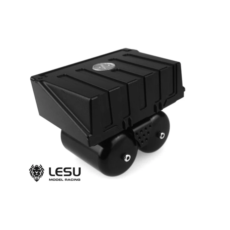 

LESU Metal Battery Box Air Tank Deco 1/14 Tamiyay RC Tractor Truck Model Outdoor Toys TH02352