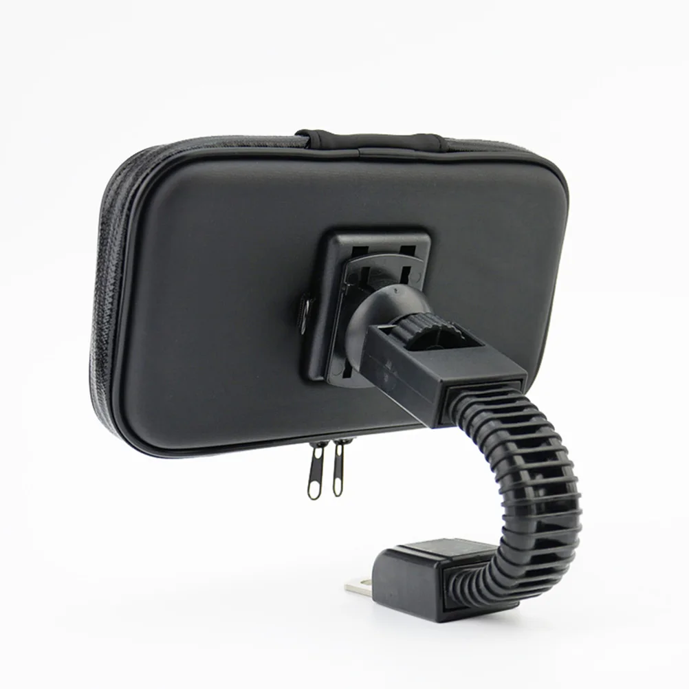 Handlebar Phone Mount Waterproof 4 Inch Small Size 360 Degree Rotating Case Touch Access Easy Installation Bike Phone Bag