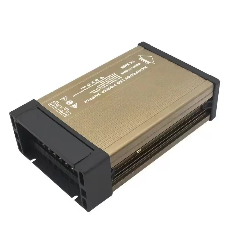 12 24 Volt DC Power Supply Rainproof  AC 220V TO DC 12V 24V Transformers 100W 200W 300W 400W 500W 600W 800W  Outdoor Rainproof