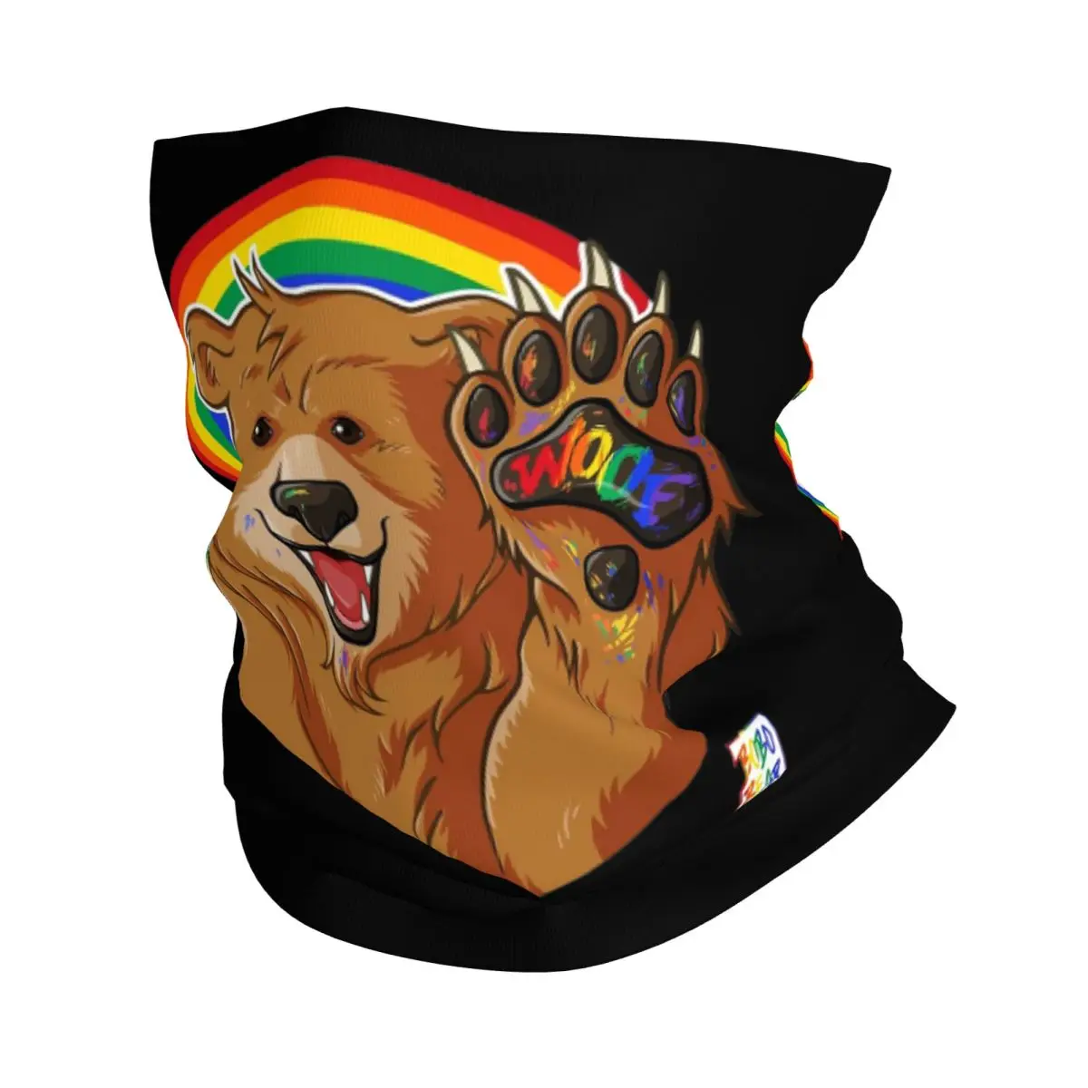 BOBO LIKE TO WOOF - GAY PRIDE Bandana Cubierta para el cuello Máscara envolvente impresa Bufanda Pasamontañas cálido Correr Unisex Adulto Durante Todas las estaciones