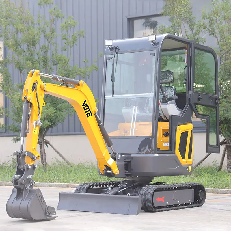 

FREE SHIPPING 1.6 Ton EPA Engine Mini Excavators 2 Ton Farm New Crawler Digger Mini Bagger Construction Site Use Mini Excavator