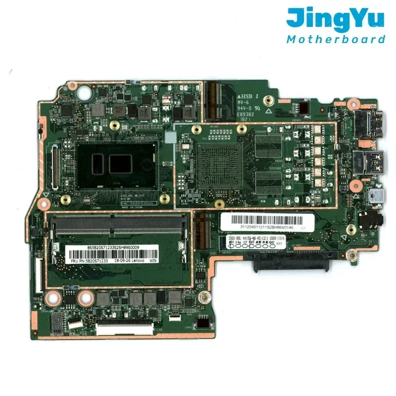 Big Sale for Lenovo 330S-15IKB Motherboard with CPU 4415U I3-8th I5-8th I7-8th 4GB RAM  5B20S71219 Mainboard UMA 100% Tested