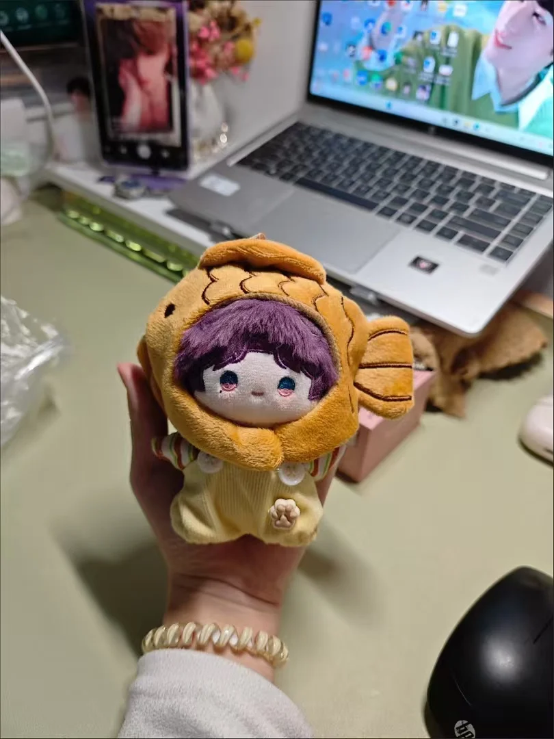 Love and Deepspace Xavier Zayne Rafayel ralayo Sylus 10cm Cotton Doll Hat Idol T-shirt shorts Plush Doll-Hat Hood Head Cover Cap