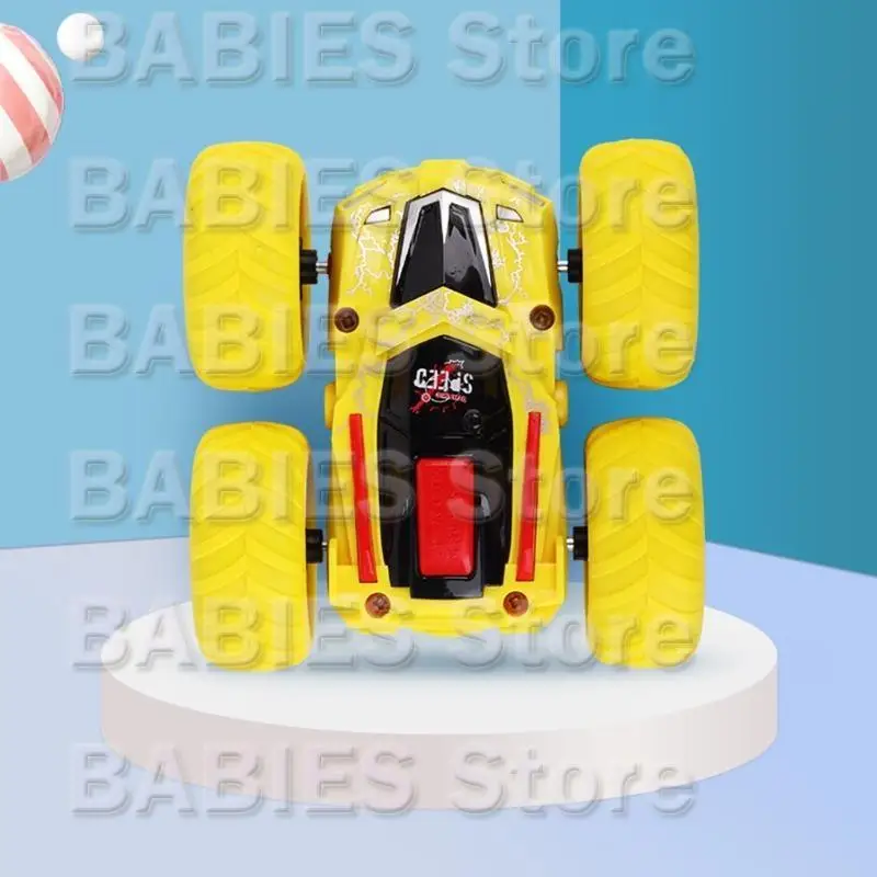 

C9GB Vibration Inertial Car Toy Pull Back Car Big tire Four-Wheel Drive Toy Car