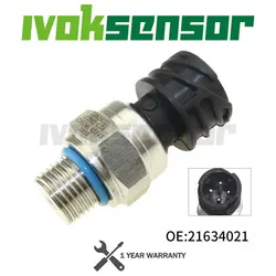 Sensor cerámico, Sensor de presión de combustible y aceite, interruptor, transductor emisor para VOLVO PENAT TRUCK diésel D12 D13 FH FM 21634021 7420484678