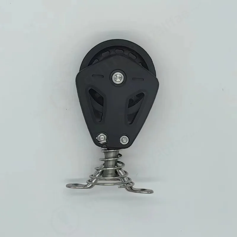 Stainless Steel Nylon Swivel Universal Pulley Wheel for Pilates Reformer Bed Training & Sailing Yacht Hardware Accessories