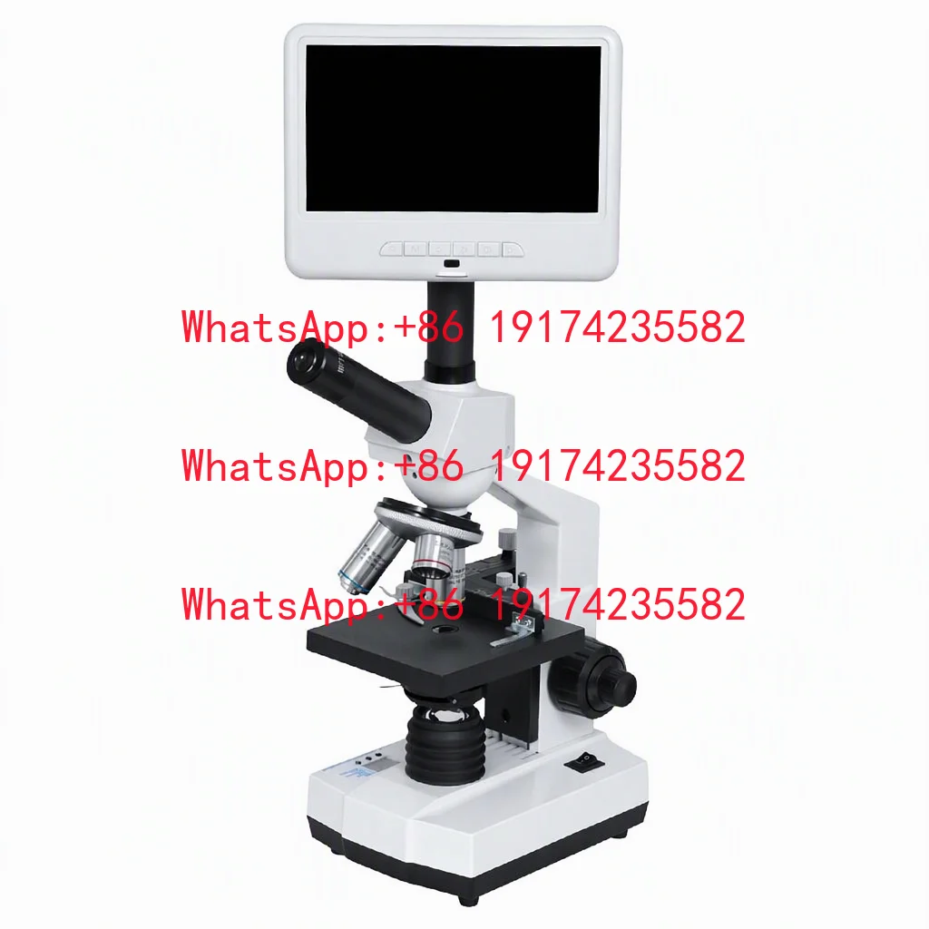 7/10.5inch Ultra-Clear Constant Temperature Heating Biological Microscope To See Sperm 195 Achromatic Objective Sperm Detector