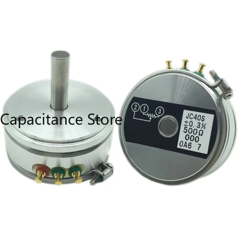 

5PCS Conductive plastic potentiometer JC40S 500 Ω ± 0.3%