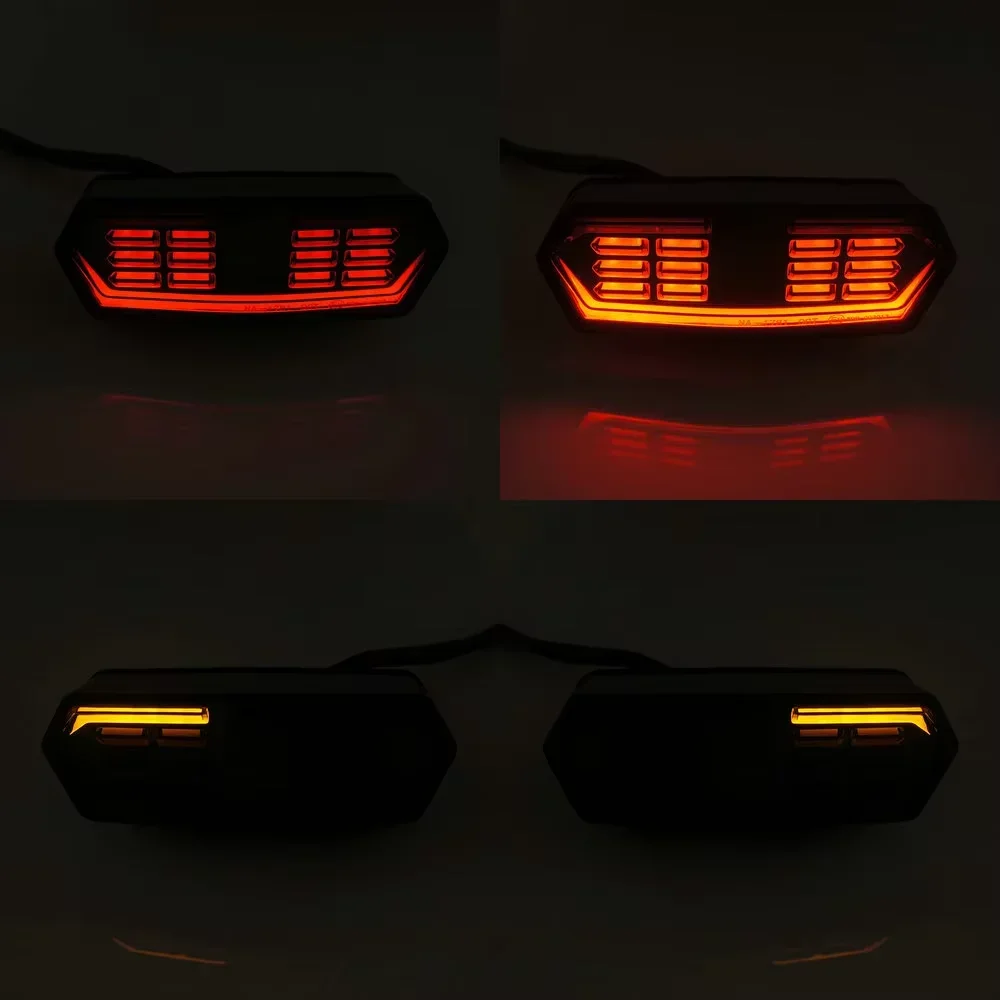 LED Brake Lamp Tail Light Integrate Turn Signal For Honda CB650F CBR650 F CTX700 2016 CTX700ND MSX 125/Grom 125 2014-2018